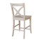 International Concepts Vineyard Counter Height Stool, 24" Seat Height, Unfinished S-142 - alternate 6